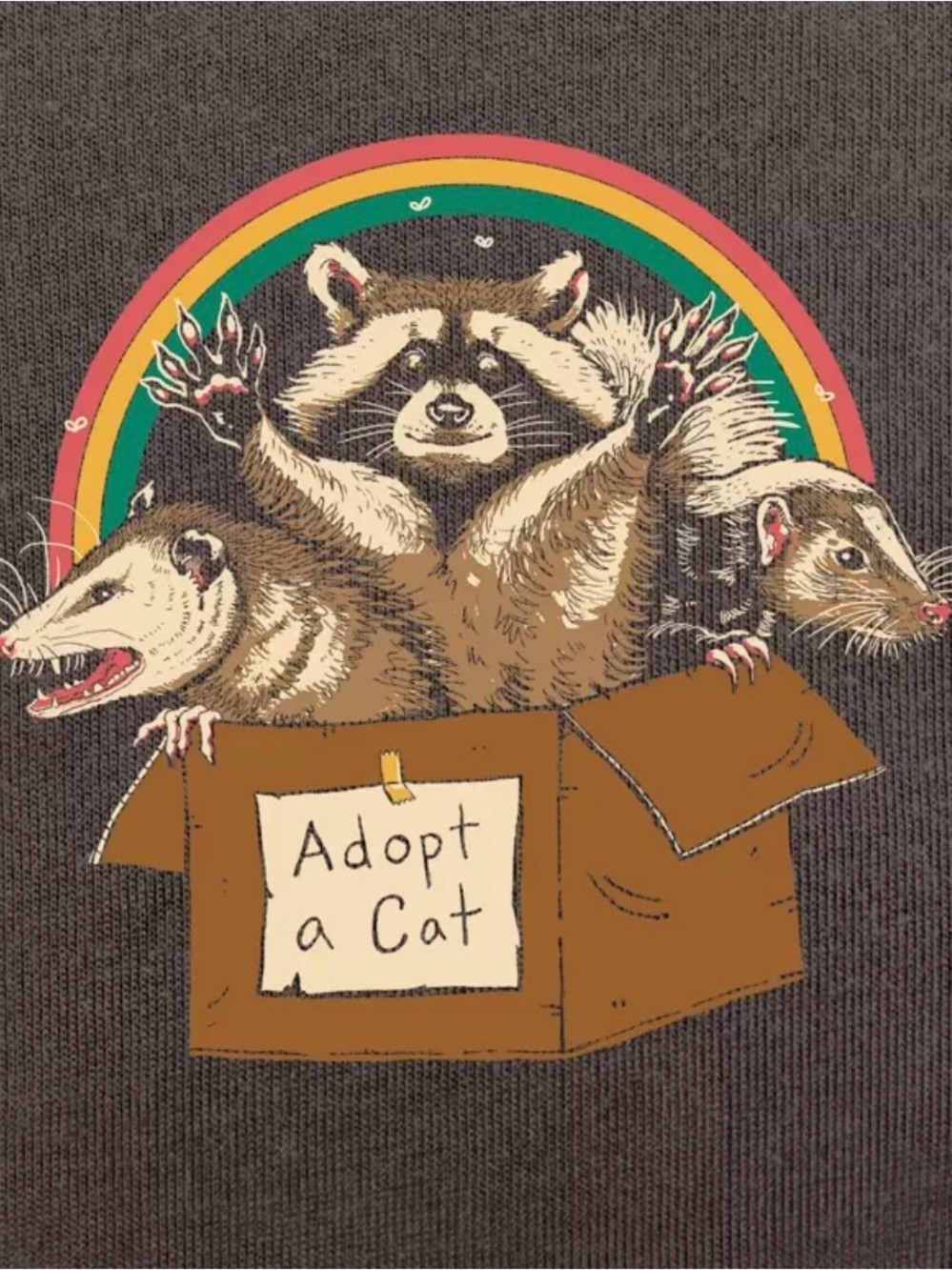 ‘Adopt a Cat’ Tee.